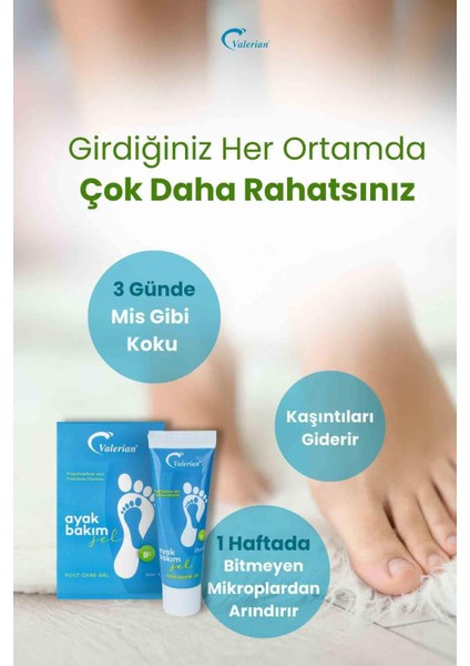 Ayak Kokusu Jeli 25 ml