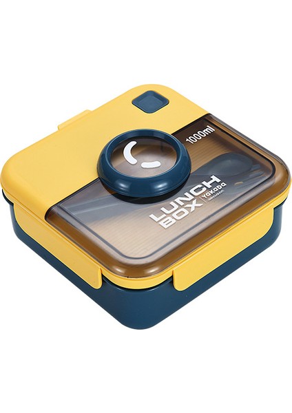 Kaşıklı ve Yemek Çubuklu Öğle Yemeği Kutusu, Mikrodalgada Pişirilebilen Iki Bölmeli Öğle Yemeği Kutusu, Öğrenci Öğle Yemeği Kutusu (Yurt Dışından)
