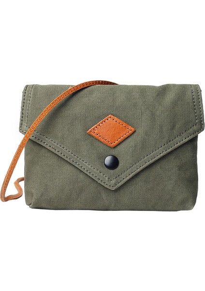 Tuval Crossbody Çanta, Şık Küçük Kare Çanta, Tek Omuz Vahşi Basit Çanta, Hafif Bayan Çanta (Yurt Dışından) fırsatları