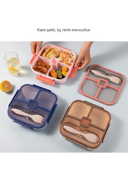Kare Bölmeli Öğle Yemeği Kutusu Ofis Çalışanı Öğle Yemeği Kutusu Meyve Öğle Yemeği Kutusu Mühürlü (Yurt Dışından) modelleri