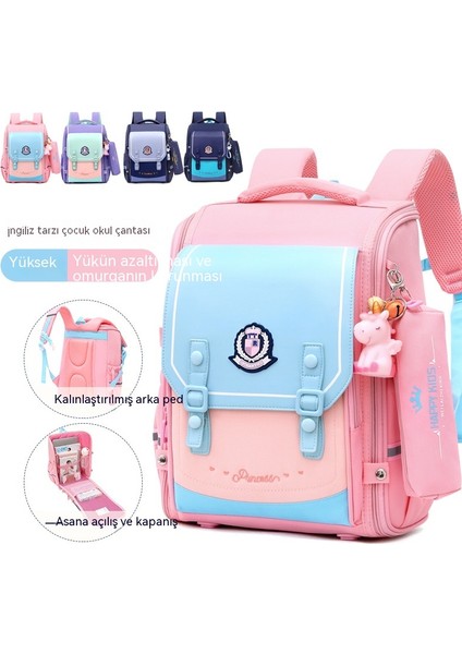 5. Sınıftaki Erkek ve Kız Ilkokul Öğrencileri Için Yükü Azaltmak ve Sırt Çantalarını Korumak Için Geniş Kapasiteli Bölmelere Sahip Yeni Çocuk Okul Çantaları (Yurt Dışından) fırsatları