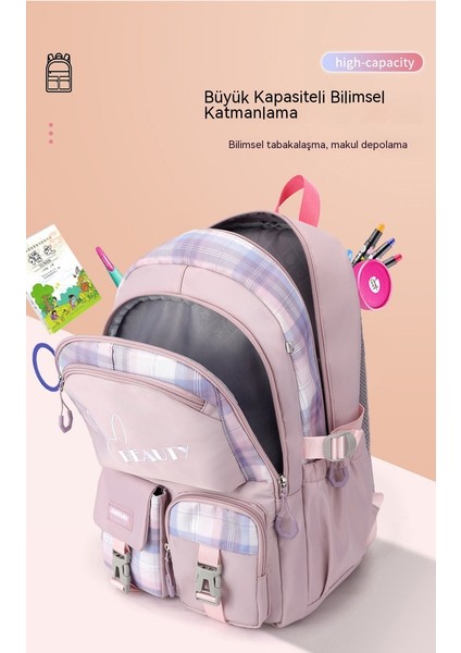 Yeni Ortaokul Öğrencisi Okul Çantası Sırt Çantası Kız Moda Büyük Kapasiteli Sırt Çantası Ultra Hafif (Yurt Dışından) fırsatları