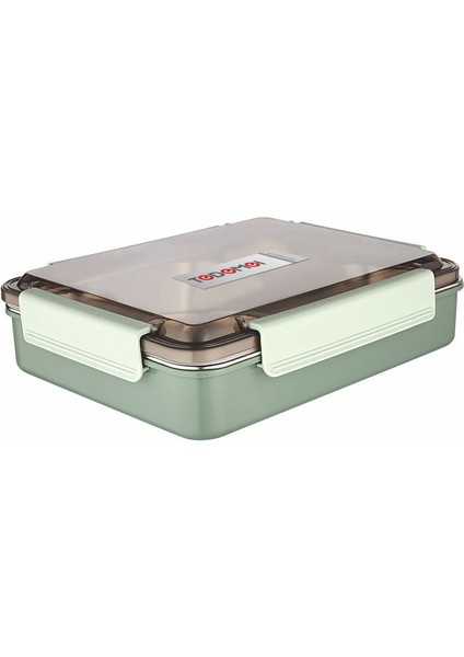 Paslanmaz Çelik Çok Bölmeli Yalıtımlı Öğle Yemeği Kutusu, Su Dolu Kantin Öğrenci Öğle Yemeği Kutusu (Yurt Dışından)