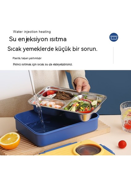 Ilkokul Öğrencisi Beslenme Çantası Karikatür Sevimli 304 Paslanmaz Çelik Beslenme Çantası Bölünmüş Beslenme Çantası (Yurt Dışından) indirimleri