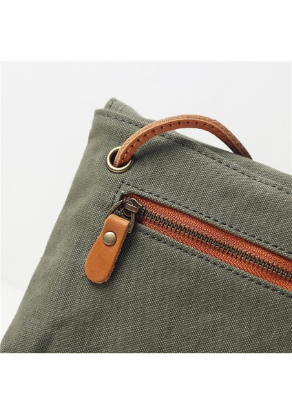 Tuval Crossbody Çanta, Şık Küçük Kare Çanta, Tek Omuz Vahşi Basit Çanta, Hafif Bayan Çanta (Yurt Dışından) modelleri