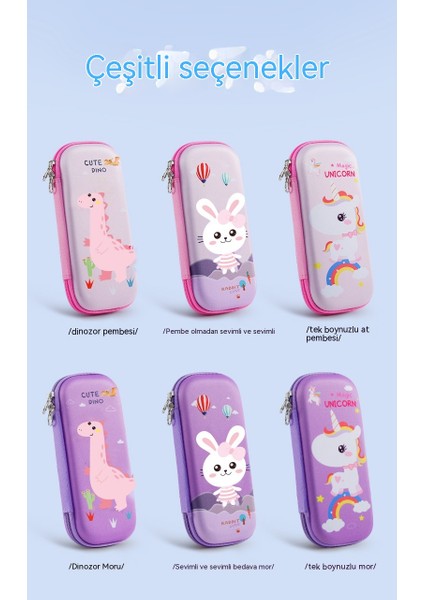 Eva Çocuk Kalem Kutusu Tuval Kalem Kutusu Kalem Kutusu 3D Kalem Kutusu Çocuk Kalem Kutusu Ilkokul Öğrencisi Kalem Kutusu (Yurt Dışından) fırsatları