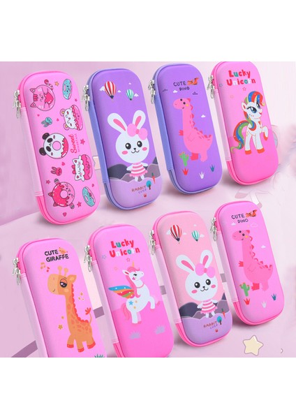 Karikatür Ilkokul Çocuk Kalem Kutusu 3D Sevimli Erkek ve Kız Kırtasiye Kutusu Büyük Kapasiteli Yaratıcı Kalem Kutusu Kalem Kutusu (Yurt Dışından) fiyatları