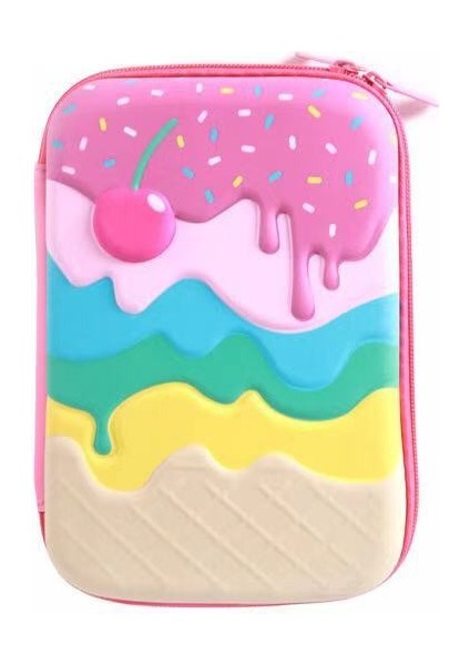 Öğrenci Eva Kırtasiye Kutusu Karikatür Desen Kalem Kutusu Çok Fonksiyonlu Kullanışlı Kalem Kutusu Kırtasiye Kutusu (Yurt Dışından)