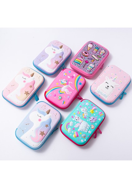 Öğrenci Eva Kırtasiye Kutusu Karikatür Desen Kalem Kutusu Çok Fonksiyonlu Kullanışlı Kalem Kutusu Kırtasiye Kutusu (Yurt Dışından) fiyatları