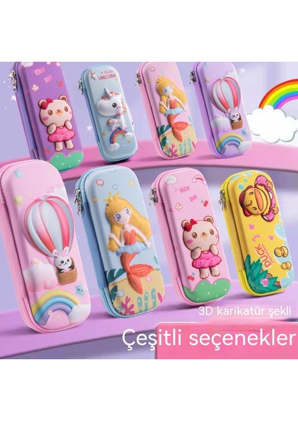 Erkek ve Kızlar Için Ilkokul Öğrencisi Kalem Kutusu Büyük Kapasiteli Çocuk Kalem Kutusu Katmanlı Ingiliz Tarzı Basit Kalem Kutusu (Yurt Dışından)