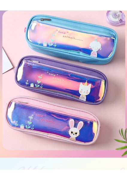 Kalem Çantası Yaratıcı Moda Büyük Kapasiteli Çok Fonksiyonlu Payetli Su Geçirmez Öğrenci Kalem Kutusu (Yurt Dışından) modelleri
