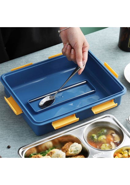 304 Paslanmaz Çelik Öğle Yemeği Kutusu, Öğle Yemeği Kutusu, Ofis Çalışanları Için Isıtılabilir Plaka Öğle Yemeği Kutusu (Yurt Dışından) fiyatları