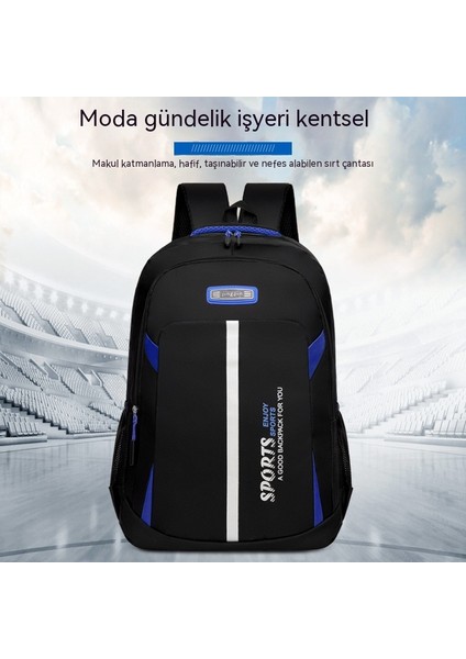 Moda Rahat Sırt Çantası Erkek Banliyö Çantası Sırt Çantası Kadın Seyahat Kolej Tarzı Iş (Yurt Dışından)