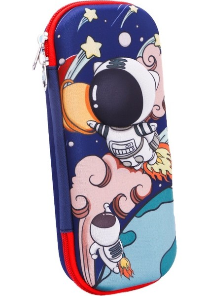 Karikatür Ilkokul Öğrencisi 3D Kalem Kutusu Çocuk Kırtasiye Kutusu Sevimli Kalem Kutusu Erkek ve Kız Için Büyük Kapasiteli Yaratıcı Kalem Kutusu (Yurt Dışından)