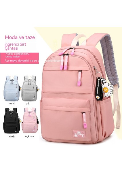 Okul Çantası Ilköğretim Okulu Kız Omuz Çantası Hafif Baskı Ortaokul Öğrencileri Boş Sırt Çantası Buzdolabı Kapısı (Yurt Dışından) fiyatları