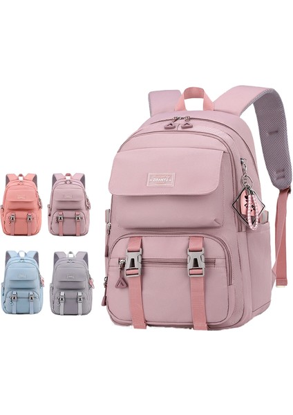 Ilkokul Öğrencileri, 3-6. Sınıflardaki Ortaokul Kızları Için Kadın Büyük Kapasiteli Kore Okul Çantası, Hafif Omurga Koruyucusu (Yurt Dışından) fırsatları
