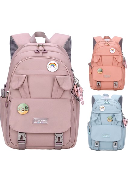 Okul Tarzı Okul Çantası Lise Üniversite Öğrencisi Sırt Çantası Büyük Kapasiteli Moda Kız Sırt (Yurt Dışından) fırsatları