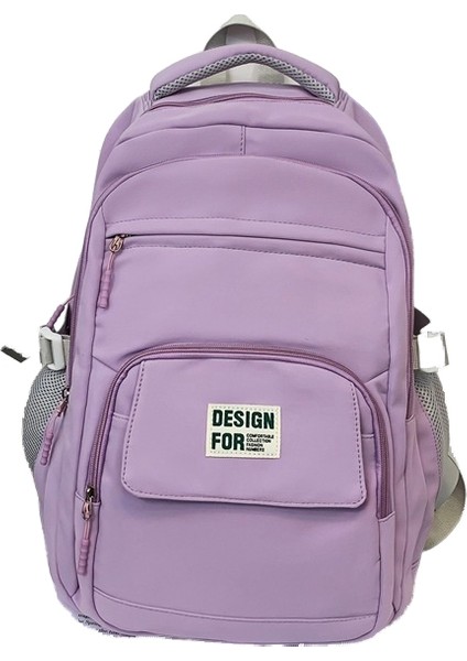 Ortaokul ve Lise Öğrencileri Için Okul Çantası, Çok Yönlü, Geniş Kapasiteli Sırt Çantası (Yurt Dışından)