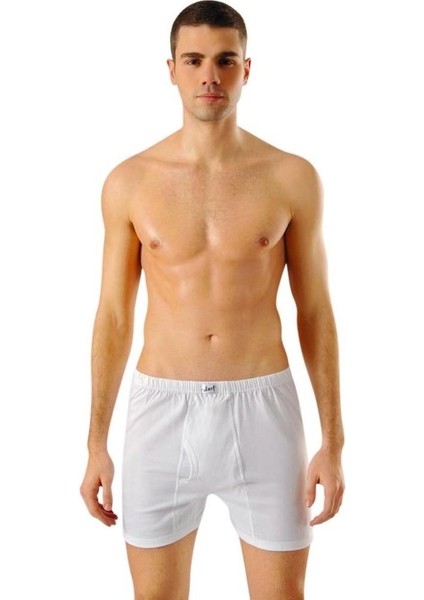 1152 Erkek Kısa Paçalı Klasik Boxer 3 Lü