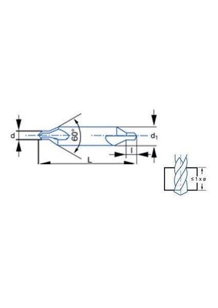 2,00X80MM Izar DIN333A Hss Uzun Punta Matkabı