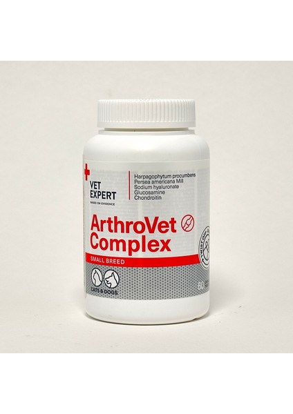 Vet Expert Arthrovet Complex S&b Small Breed (60 Adet Twist Off)