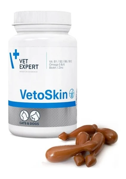 Vet Expert Vetoskin 90 Adet Twist Off