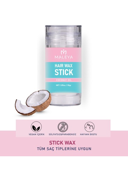 Hair Stick Wax 30 gr - Saç Şekillendirici Stick - Saç Sabitleyici