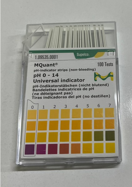 Ph Test Kağıdı 0-14PH