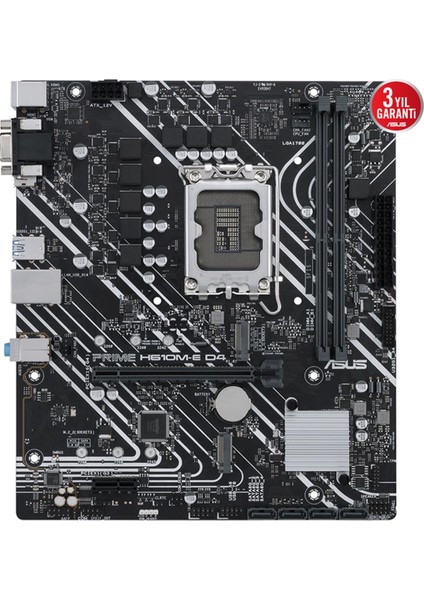 PRIME H610M-E D4-CSM DDR4 3200MHz DP HDMI M.2 mATX 1700p