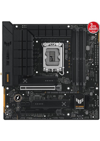 TUF GAMING B760M-BTF WIFI D4 5333 M.2 HDMI DP 1700p mATX