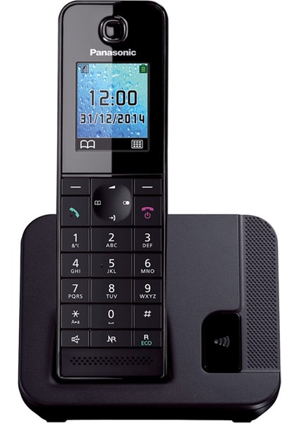 PANASONIC KX-TGH210 DECT SİYAH TELSİZ TELEFON