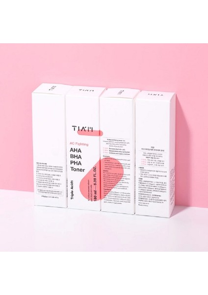 Ac Fighting Aha Bha Pha Toner 180 ml, Ölü Cilt Hücrelerini ve Sebumu Yok Eden AC Fighting Tonik