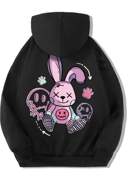 Unisex Çocuk Çizgi Film Hoodie