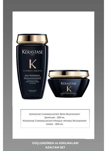 Chronologiste Canlandırıcı Şampuan 250 ml+ Canlandırıcı Maske 200 ml