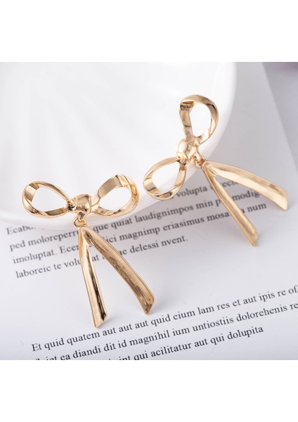 Fiyonklu Geometrik Saplama Trendy Çok Yönlü Küpe (Yurt Dışından) modelleri