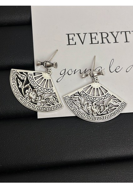 Vintage Yelpaze Çok Yönlü Küpe (Yurt Dışından)