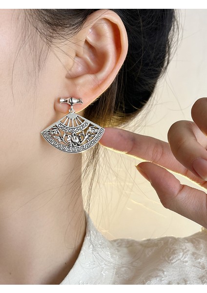 Vintage Yelpaze Çok Yönlü Küpe (Yurt Dışından) modelleri