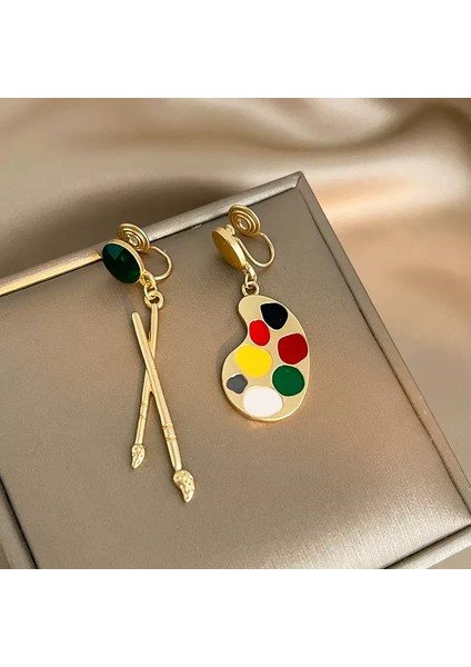 Art Palette Güzel Sanatlar Öğrenci Küpe (Yurt Dışından)