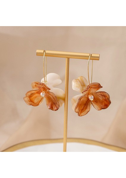 Vintage Çiçek Çarpışan Petal Küpe (Yurt Dışından) modelleri