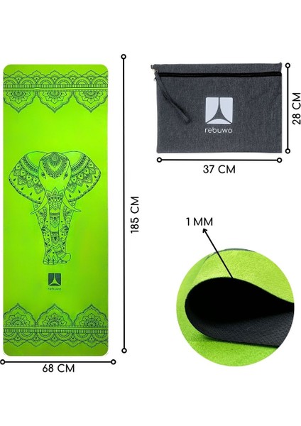Seyahat Yoga Matı Katlanabilir Doğal Kauçuk Mat 1mm modelleri