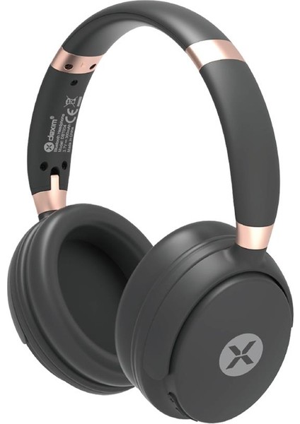 SC-301 Bluetooth 5.3 Kablosuz Kafaüstü Kulaklık Siyah/Rose Gold DBT004-B