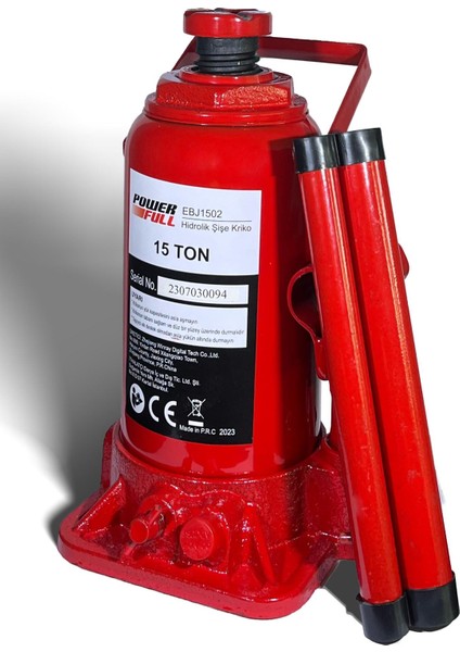 15 Ton Hidrolik Şişe Kriko