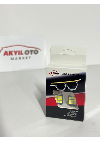 Sofit LED 12V Beyaz Japon (Kısa) Ekonomik