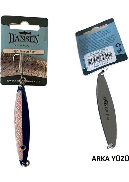 Fight 7.6cm 21GR Night Light Blue V1G Kaşık
