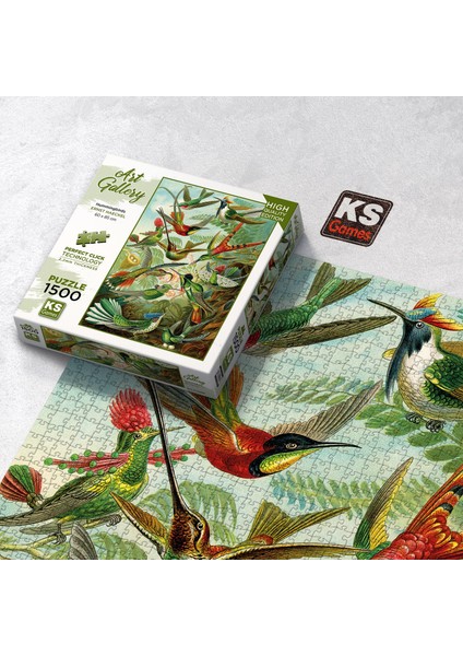 Hummingbirds 1500 Parça Puzzle