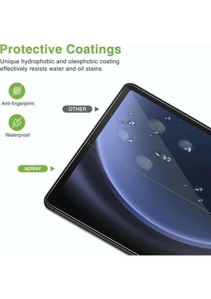 Samsung Galaxy Tab S9 Ultra 14.6 Inç Tablet Ekran Koruyucu Cam Nano Esnek Kırılmaz