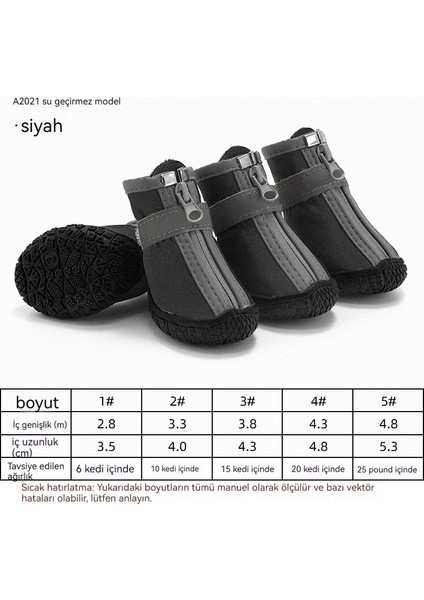 Yeni Nefes Alabilen Kaymaz ve Aşınmaya Dayanıklı Evcil Hayvan Ayakkabıları (Yurt Dışından) fiyatları