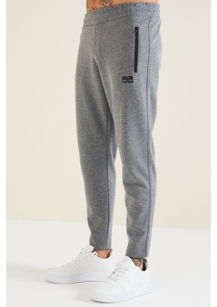 Air Jones Barry Gri Melanj Jogger Erkek Eşofman Alt - 84984