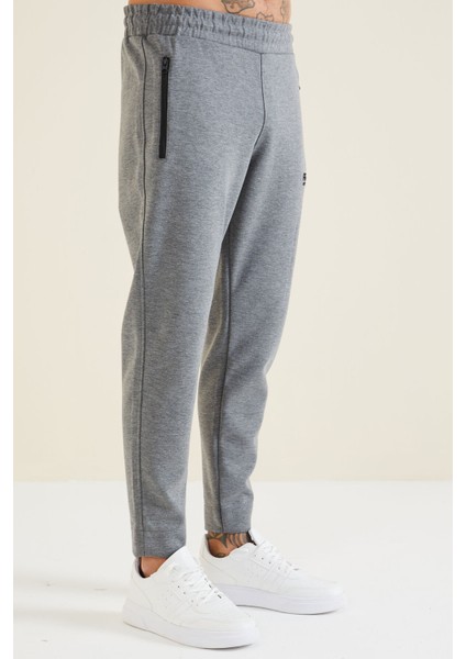 Air Jones Barry Gri Melanj Jogger Erkek Eşofman Alt - 84984