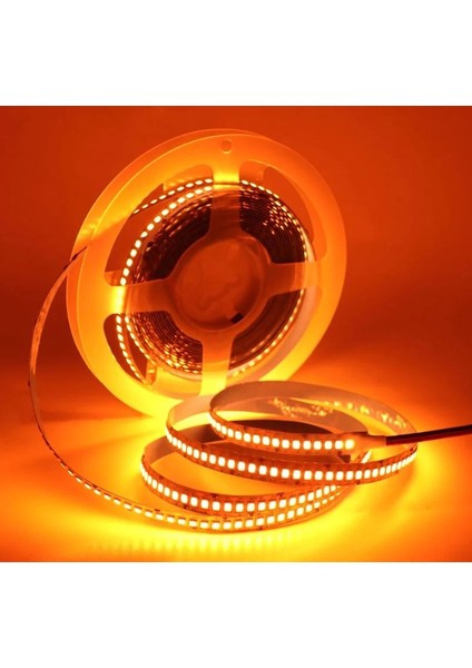 Ct 4538 Amber 5 Metre 240 Çipli Iç Mekan Şerit LED